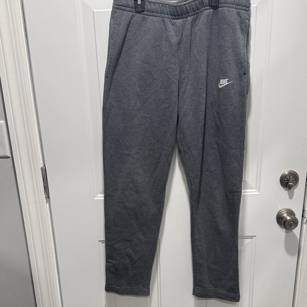 Nike Charcoal straight leg sweatpants